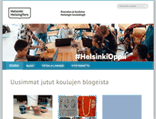Tablet Screenshot of koulublogit.fi